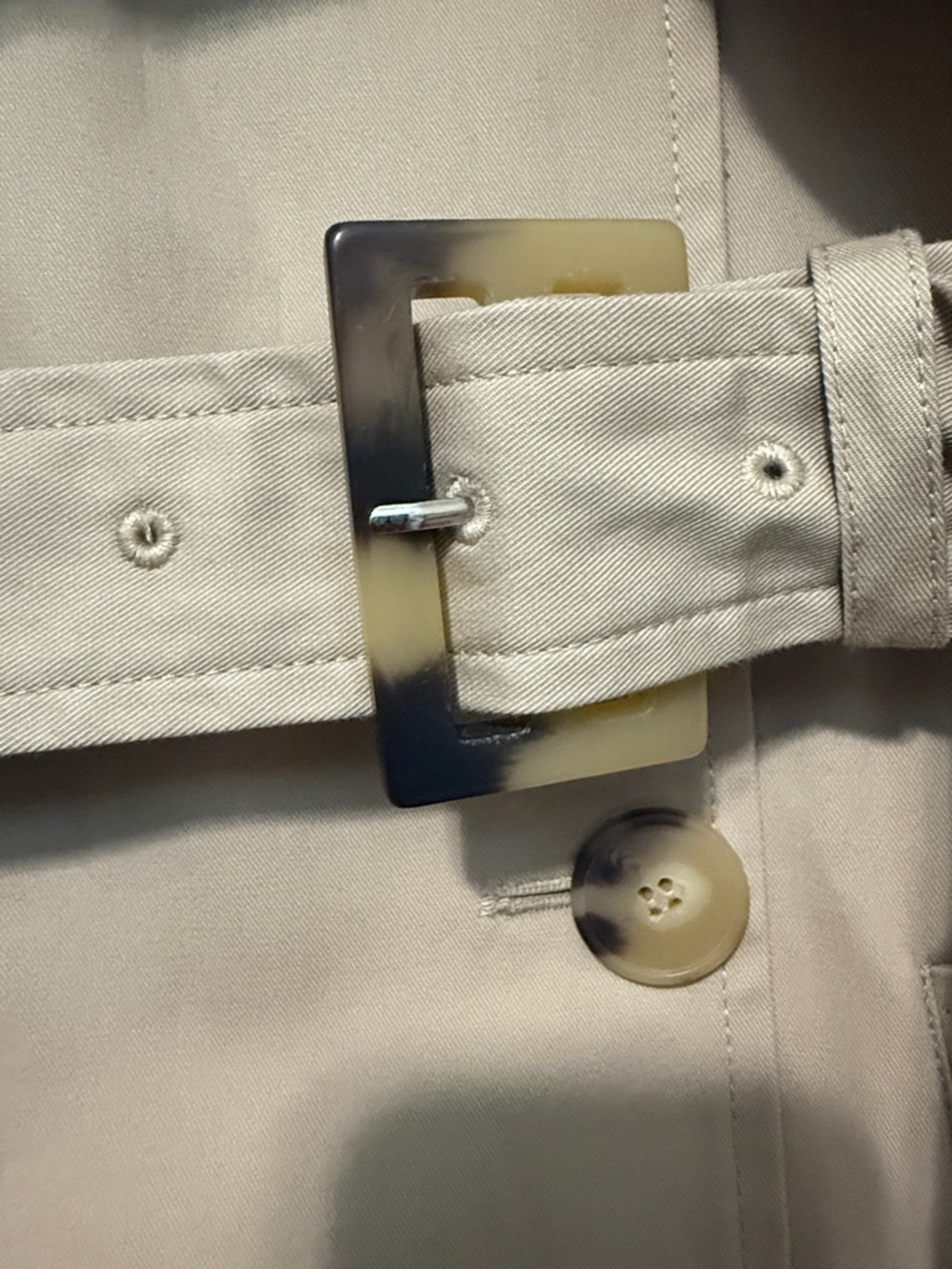 Mango Classic Belted Trench Coat - Picture 3 of 7